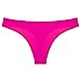 ANZERMIX Womens Invisibles Thong Panty Pack of 6