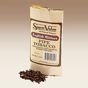 habano757: habano757 SUPER VALUE ENGLISH MIXTURE Pipe Tobacco Pouch 1.5 oz.