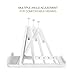 MoKo Phone/Tablet Stand, Foldable Tablet Holder Compatible with iPhone 16/Pro/Pro Max/Plus, iPhone 15/Pro/Pro Max/Plus, iPhone 14/Pro/Pro Max/Plus, iPhone 13/Pro/Pro Max/Plus