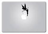 Tinker Bell Fairy Peter Pan Disney Macbook Laptop Decal Vinyl Sticker Apple Mac Air Pro Retina Laptop sticker