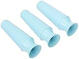 DMV Scleral Cup Large Contact Lens Handler - Inserts and Removes Scleral Contact Lenses and Prosthetic Eyes (Ventless) - Pack of 3
