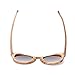 Arctic Penguin Polarized Round Sunglasses for Women Handmade Walnut Wood Glasses Vintage Mens Sun Shade with Bamboo Case UV400 (Wooden, Tea)