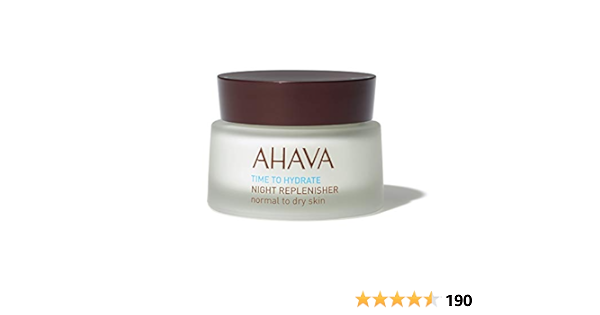 ahava night moisturizer