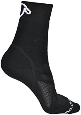 Be. Different Mid-Weight Women's Merino Wool Hiking Socks Medium Black