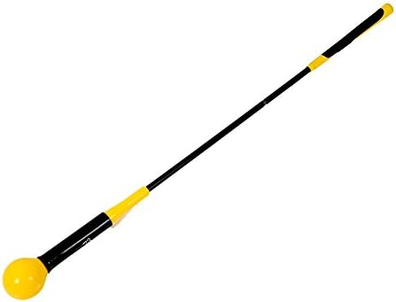KINUT Golf Swing Trainer Indoor Practice Flexibility Power Strength Tempo Whip Training Aid 40inch 48inch