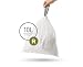 simplehuman BULK VALUE PACK Code R Custom Fit Trash Can Liner 10 L / 2.6 Gallon, 240 Pack