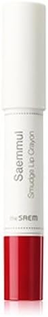 [The Saem] Saemmul Smudge Lip Crayon #RD01