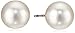 14k White Gold AA-Quality Akoya Cultured Pearl Stud Earrings (7.5-8mm)