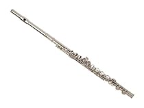 C Flute with Case, Tuning Rod and Cloth, Joint Grease and Gloves Nickel Silver (609316)
