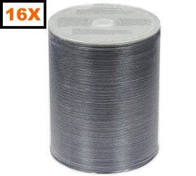 Taiyo Yuden 16X 4.7GB White Thermal Hub DVD-R 100-Pak for Rimage Everest II/III