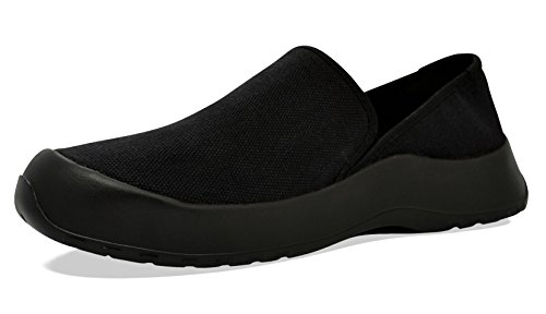 SoftScience The Drift Canvas Men's/Women's Slip On Shoes - True Black, Size M5/W7 - Thumbnail 4