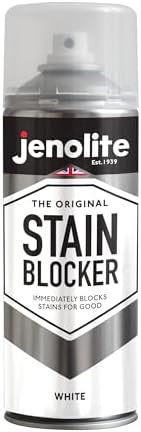 JENOLITE Stain Blocker Paint White 400ml Damp Seal & Mould Spray view 2