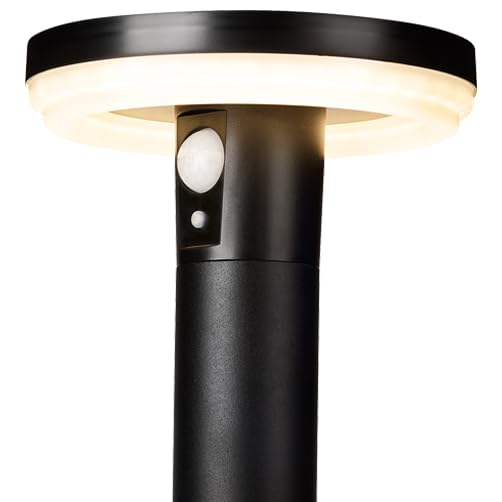 4lite Antheia Solar Outdoor Spike Light (Anthracite) 270lm Motion Sensored IP54 Rated Exterior Ground Lamp - 4L2/6014-4Yr Guarantee