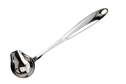 Cuisinox Spouted Ladle, Silver