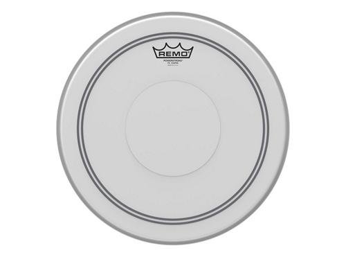 Remo P30114-C2 Coated Powerstroke 3 Drum Head (14-Inch) - Clear Dot on Top