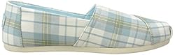 TOMS Women's Alpargata Loafer Flat, Mineral Blue