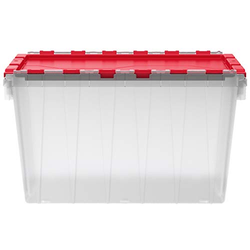 AkroMils 6648612Gallon Plastic Stackable Storage Keepbox Tote