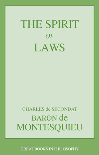 Montesquieu's 'The Spirit of the Laws': A Critical Edition: Allen