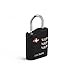 Pacsafe Luggage Prosafe 700 Padlock, Black, One Size