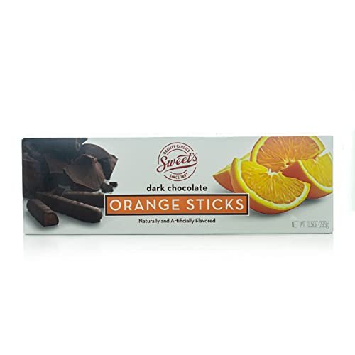 Sweet Candy Dark Chocolate Orange Sticks Chocolate Covered Candy
