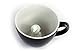 Creature Cups Crow Ceramic Cup (11 Ounce, Dark Grey) | Hidden Creepy Animal Inside | Halloween, Holiday and Birthday Gift for Coffee & Tea Lovers
