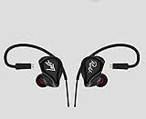 KZ ZS3 Noise Cancelling In-ear Earphone Hifi Comfort Sport In-ear Headset (bright no mic)
