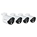 Night Owl Wired 1080p HD Indoor/Outdoor Add-on Cameras with Built-in Motion-Activated Spotlights, 100 ft. of Night Vision, 100° Wide Viewing Angle and L2 Color Boost Technology (4-Pack)