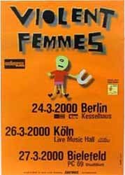 Music - Concert Posters: Violent Femmes - German Tour - 65x60cm