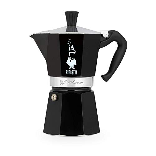 Bialetti - Moka Color: Ikonische Espressomaschine für die Herdplatte, macht echten Italienischen Kaffee, Moka-Kanne 6…