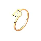 COLORFUL BLING Dainty Gold/Silver Love Heart Lucky