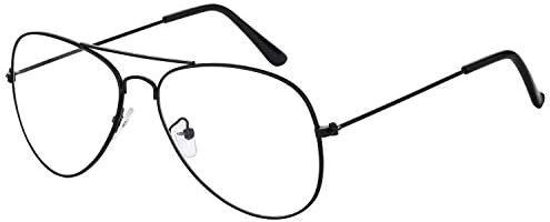 SIPU Classic Polarized UV400 Aviator Sunglasses Fashion Clear Glasses Men Women