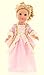 Little Adventures Pink Parisian Princess Doll Dress - Doll Not Included - Machine Washable Child Pretend Play and Party Doll Clothes with No Glitter