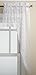 Lorraine Home Fashions Priscilla 60-inch x 38-inch Swag Pair, White