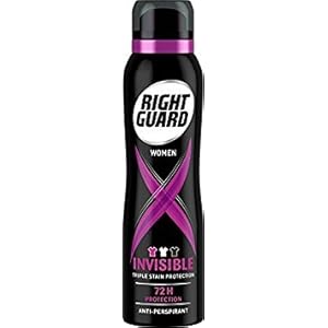 Right-Guard-Womens-Deodorant-Xtreme-Invisible-72H-High-Performance-Anti-Perspirant-Spray-Multipack-6-x-150-ml Right Guard Womens Deodorant, Xtreme Invisible 72H High-Performance Anti-Perspirant Spray, Multipack 6 x 150 ml