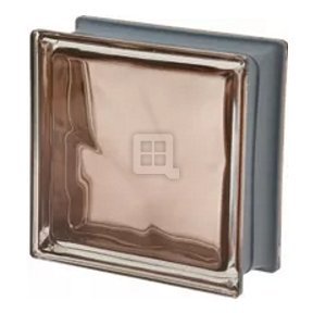 Quality Glass Block 7.5 x 7.5 x 3 Pegasus Metalized