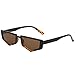 Meidexian888 Irregular Shape Sunglasses, Summer Men Women Fashion Retro Eyewear (D)thumb 1