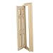 Tinksky 1:12 Dollhouse Miniature DIY 6-Panel Interior Wooden Door