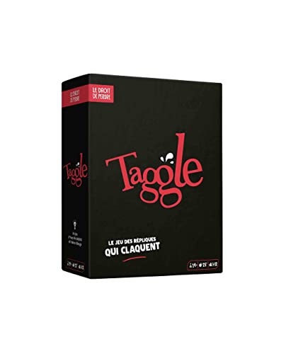 Le Droit De Perdre- Taggle (Nouveau Format) Jeu De Societe, Dro0016Ta, Multicolore