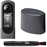 Ricoh Theta X 360-Degree Camera Bundle | Lens Cleaning Pen, (3 items)