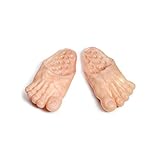 One Size Men Male Funny Feet Slippers (Standard)