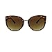 Mio Eyewear [Cateye - Brown Gradient] Fashion Sunglasses for Woman (100% UV Protection) - Marble Brown