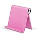 UGREEN Phone Stand Cell Phone Holder for iPhone X, iPhone 8 6S, Samsung Mobile Phone,Apple iPhone 7 Plus 5S 6 SE 5C, Galaxy S7 Edge S8 S5 S6, LG G6 V20 K10 K20, Google Pixel, HTC Smartphone (Rose Red)