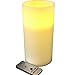 FLAMELESS PILLAR CANDLE WITH REMOTE Control by LED Lytes, Single Tall Battery Candle, 4x 8