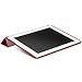 INVELLOP RED Leatherette Cover Case for iPad 2 / iPad 3 / The new iPad (Built-in magnet for sleep/wake feature)