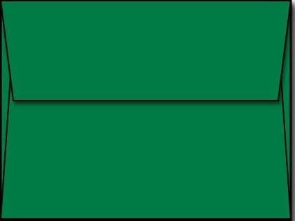 Limited Papers(TM) Green A2 Envelopes, 5 3/4 x 4 3/8 Inch, 100 Envelopes.