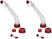 CM Concepts Old Style Universal Replacement Gas Can Spout & Vent Kit (Improved Gasket)- 2 Kits
