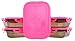 6 Pack Fitness Sure Seal Meal Prep Containers Set of 5 20oz (Black/Neon Pink)