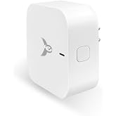 Smart Gateway, Support Multiple Types of Button/Switch, Wireless Bluetooth Control, No Wiring Needed, Timer and App Integration, Google/Alexa Compatible, White