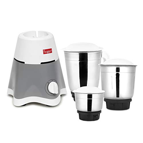 Fogger Star Power Pro 500-Watt Hybrid Mixer Grinder with 3 Jars (Grey)