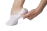 Stomper Joe Sport No Show Socks for Women. 6 Pack Cushioned Sole, Non Slip